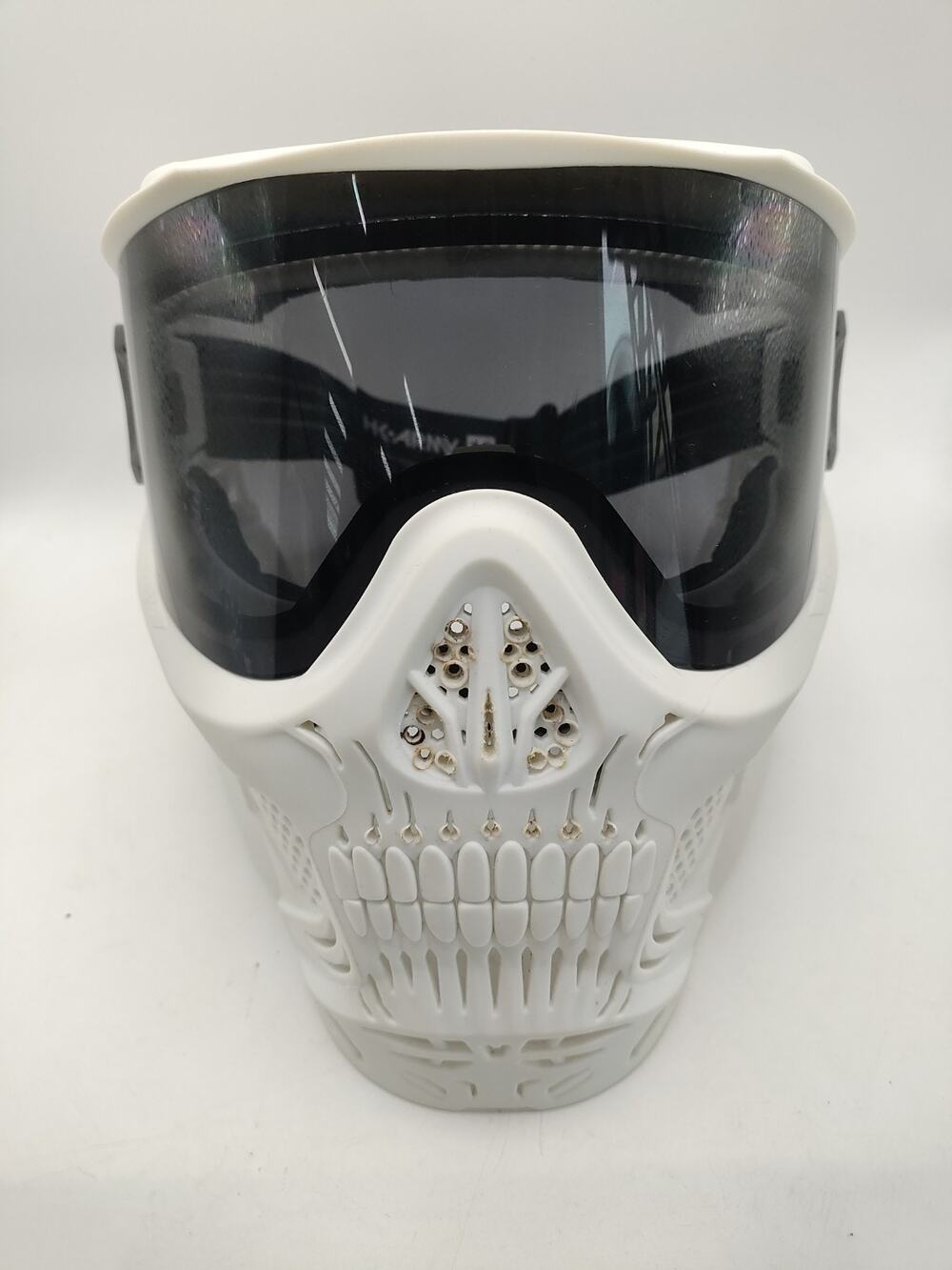 HK Army HSTL Skull Paintball Goggle Airsoft Mask Skull Frame Only White
